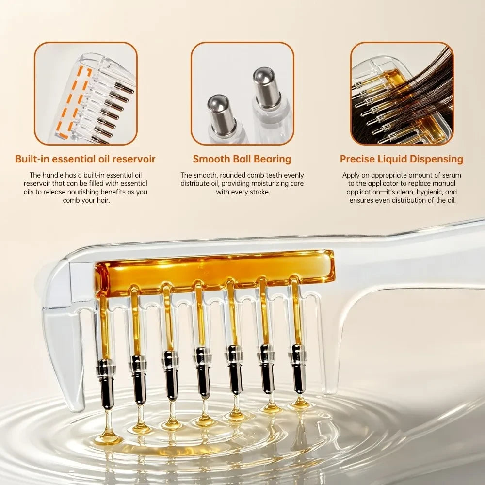 ScalpFlow™ Oil Massage Comb